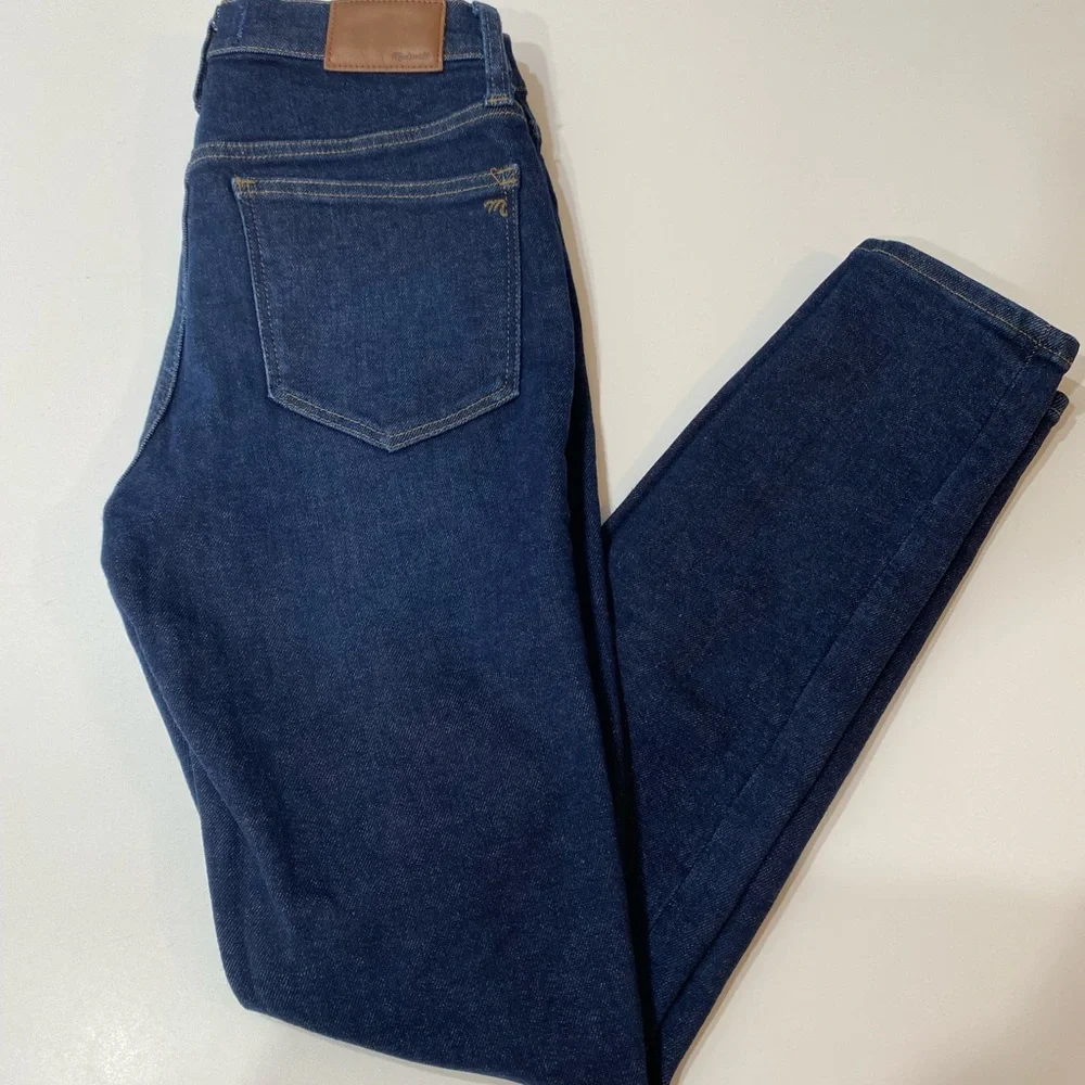 Madewell 9” Mid-Rise Skinny Jeans - Picture 1 of 8